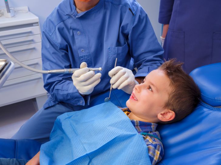 First dentist visit for your children
